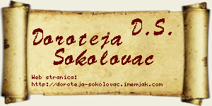 Doroteja Sokolovac vizit kartica